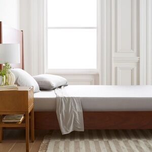 QUINCE Bamboo Flat Sheet King Light Grey 5823